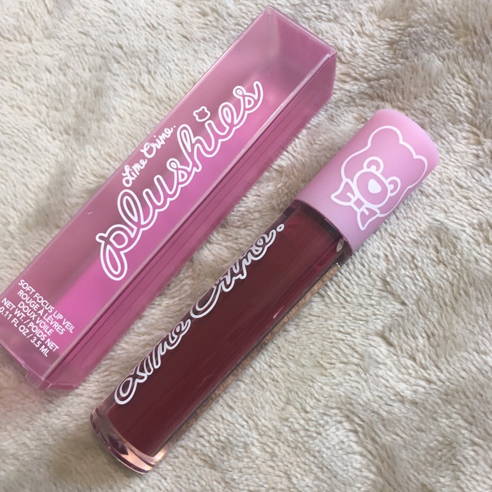 Lime Crime Plushies Soft Matte Liquid Lipstick in Blackberry BNIB - Picture 10 of 12